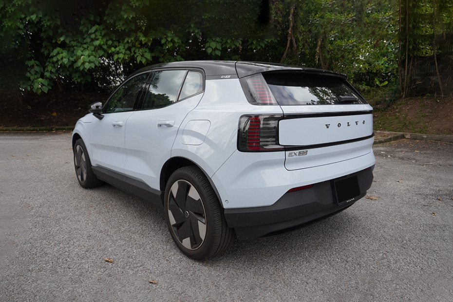 Volvo EX30 Rear Angle View
