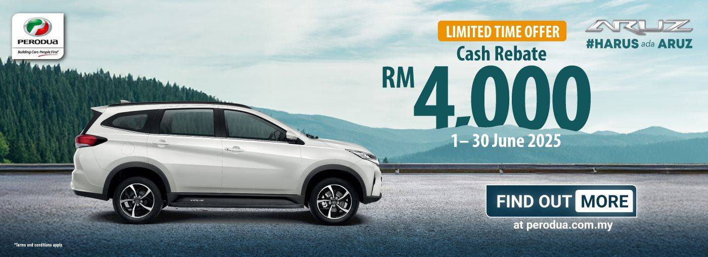 Perodua Jun'25 Aruz