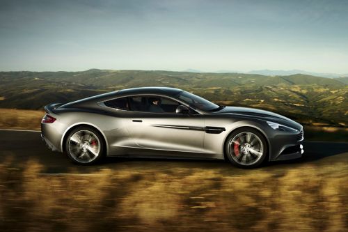 Aston Martin Vanquish Drivers Sideview