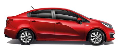 Kia Rio Sedan Drivers Sideview