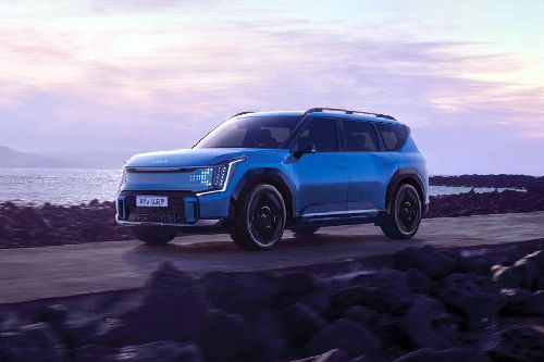 Kia EV9 Front Side View