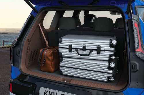 Trunk Open Closer View of EV9