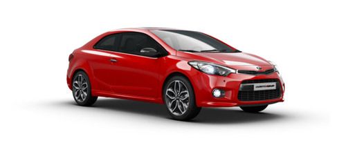 Kia Cerato Koup Front Medium View