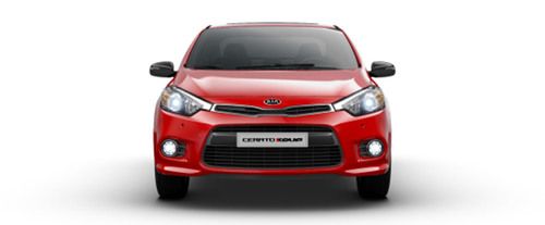 Full Front View of Cerato Koup