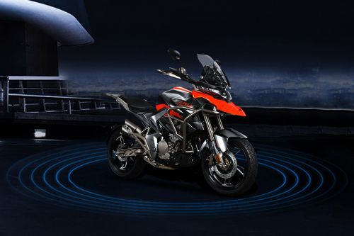 Zontes ZT310-T Slant Rear View Full Image