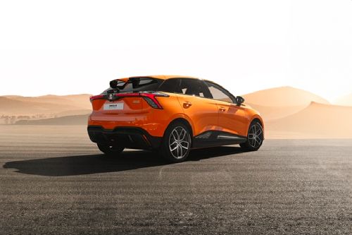 4 EV Rear angle view