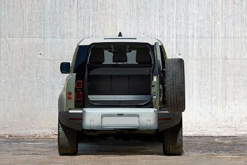 Trunk Open Closer View of Defender