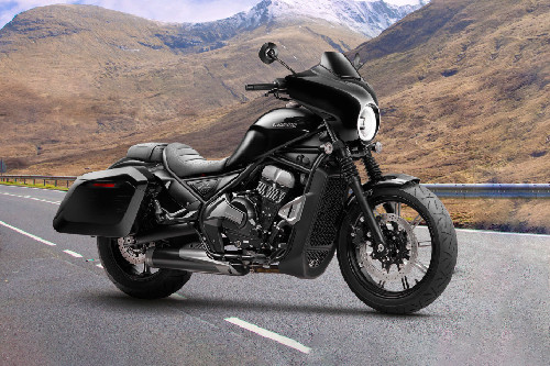 Moto Morini Calibro Slant Rear View Full Image