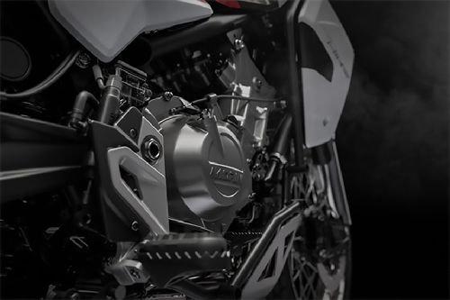 Moto Morini Alltrhike 450 Engine View