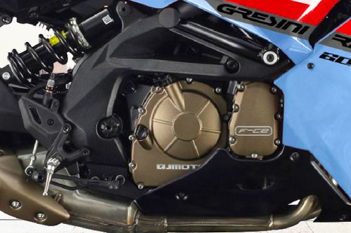 QJ Motor SRK 600RC Engine View