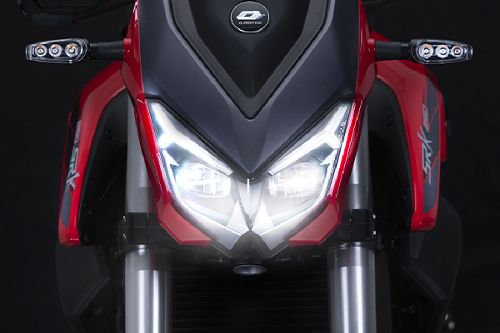 QJ Motor SRK250 Head Light View