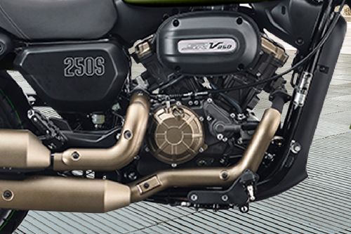 QJ Motor SRV250 Engine View