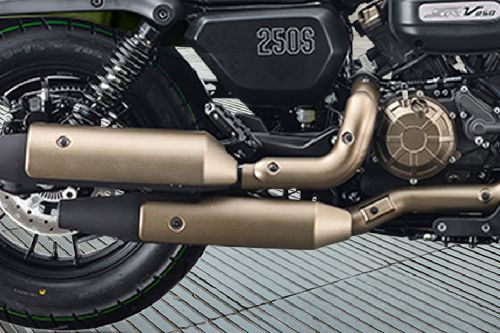 QJ Motor SRV250 Silencer