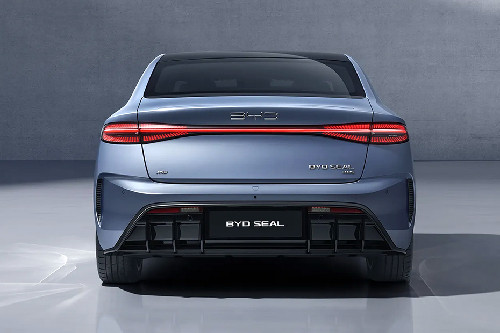 Full Rear View of BYD Seal