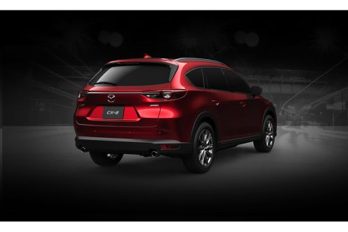 CX-8 Rear angle view