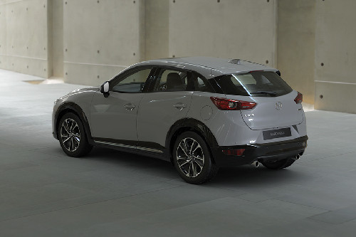 Rear Cross View of Mazda CX-3