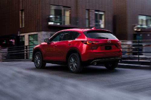 Rear Cross Side View of Mazda CX-5