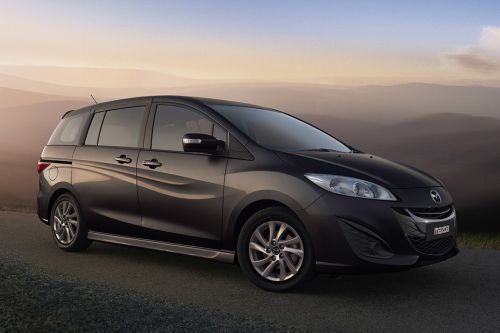 Mazda 5 Front Cross Side View