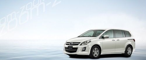 Mazda 8 Front Side View