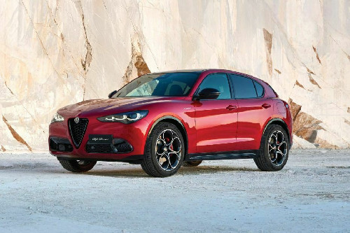 Stelvio Front angle low view