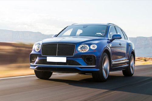 Bentayga Front deep low Angle View