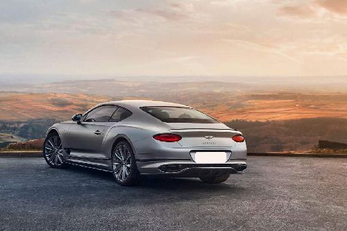 Rear Medium View of Bentley Continental
