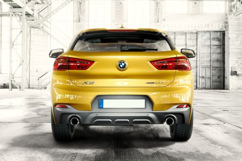 Full Rear View of BMW X2