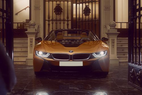 Full Front View of i8 Roadster