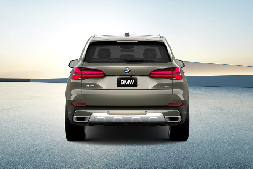 Full Rear View of BMW X5