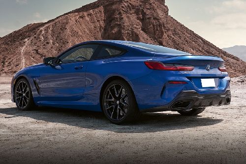 Rear Medium View of BMW 8 Series Coupe