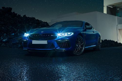 BMW M8 Coupe Front Side View
