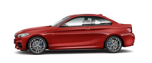 2 Series Coupe Side view