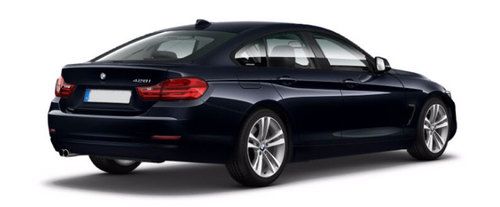 4 Series Gran Coupe Rear angle view