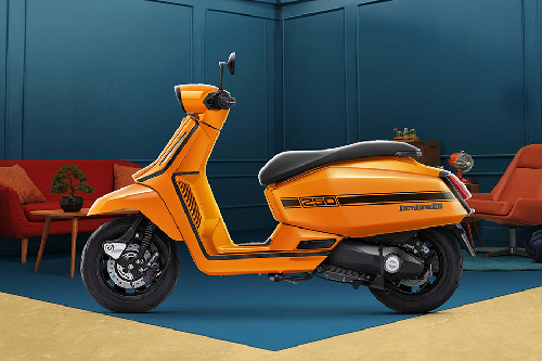 Lambretta X250 Left Side View Full Image