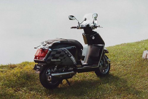 Lambretta X300 GT Back Side View