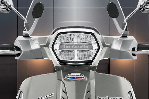 Lambretta X300 GT Head Light View