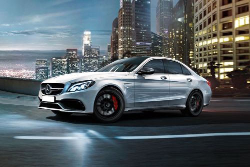 Mercedes Benz C-Class Saloon (2016-2018) Front Side View