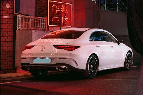 CLA-Class Coupe Rear angle view