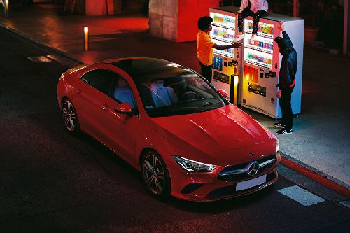 Top View of CLA-Class Coupe