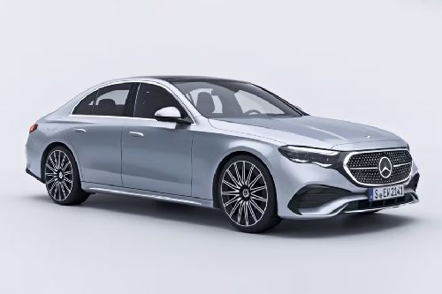 Mercedes Benz E-Class Saloon Front Cross Side View