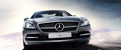 Full Front View of SLK-Class