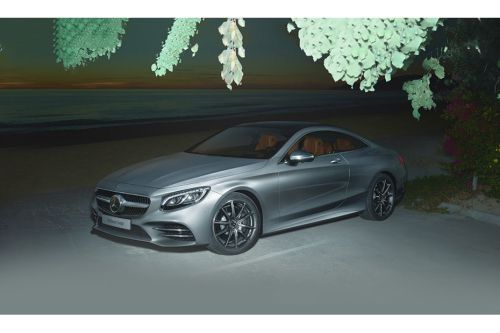 Mercedes Benz S-Class Coupe Front Side View