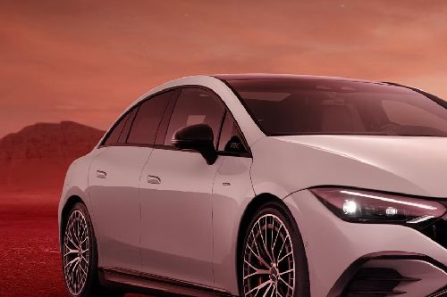 Mercedes Benz EQE Drivers Side Mirror Front Angle