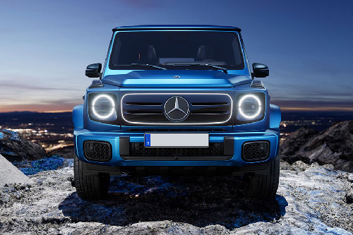 Full Front View of G-Class Electric