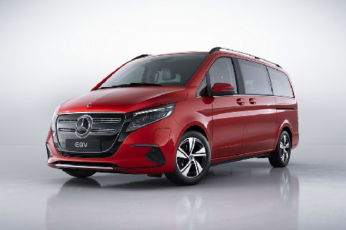 Mercedes Benz EQV Front Side View
