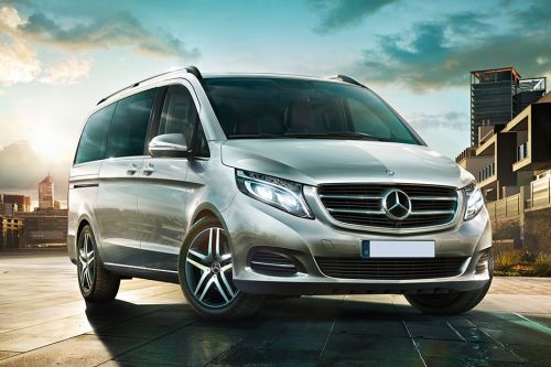 Mercedes Benz V-Class Front Cross Side View