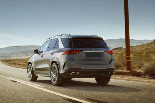 Rear Medium View of Mercedes Benz GLE-Class