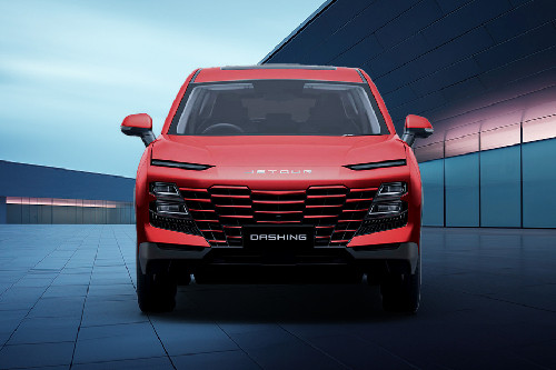 Full Front View of Dashing