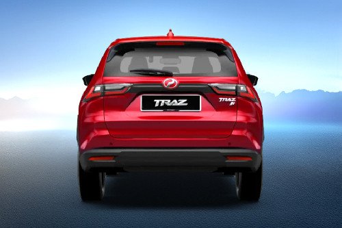 Full Rear View of Perodua Traz