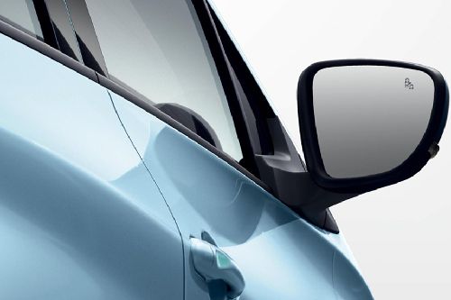 Renault Zoe Drivers Side Mirror Rear Angle